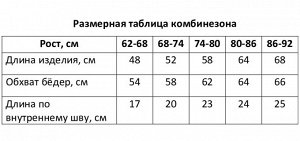 Комплект: футболка и комбинезон Крошка Я BASIC LINE.