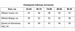 Комплект леггинсов для девочки Крошка Я, 2 шт.