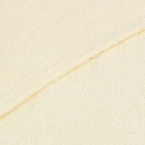 Полотенце-уголок махровый "Крошка Я" 85х85 см, цвет молочный, 340/м, 100% хлопок