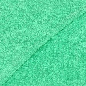 Полотенце-уголок махровый Крошка Я 85х85 см, цвет зелёный, 100% хлопок, 320/м2