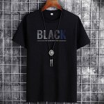 Футболка мужская Black черная