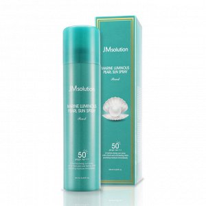 JMsolution Marine Luminous Sun Spray Pearl SPF50+PA++++ Солнцезащитный спрей с экстрактом жемчуга