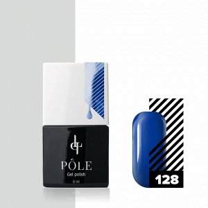 Гель-лак "POLE" №128 - классический синий (8мл)