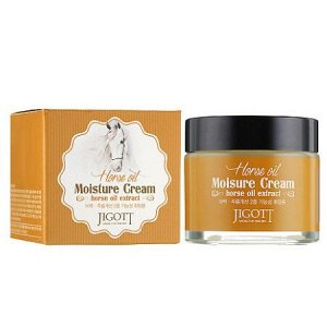 Крем для лица с лошадиным жиром Horse Oil Moisture Cream