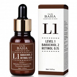 Мягкая антивозрастная сыворотка с бакучиолом и ретинолом Bakuchiol & Retinol Serum L1