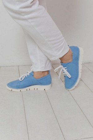 Кеды Emile 4043 nappa/azzurro