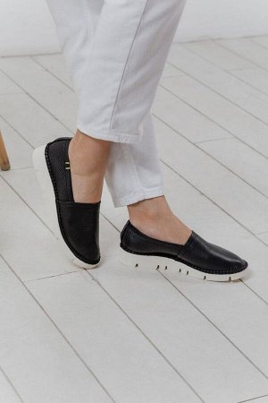 Слипоны Emile 2963 nappa/nero
