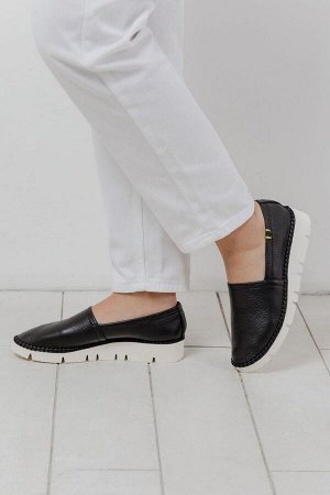 Слипоны Emile 2963 nappa/nero