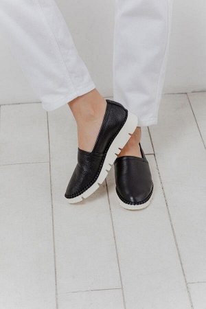 Слипоны Emile 2963 nappa/nero