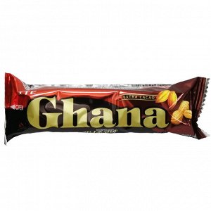 Шоколадный батончик с арахисом "Ghana" 45 г