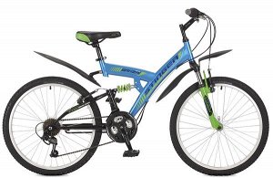 Велосипед Stinger 24" Banzai; 16,5"; синий; TY21/TZ30/TS38