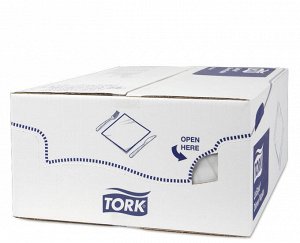 Tork, Салфетки 39*39 LinStyle ораньжевые, 50 шт, 1/12, Торк