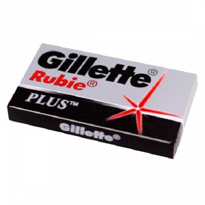 Лезвия двусторонние Gillette Rubie Plus, 5шт
