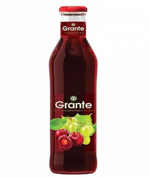 Сок из черешни и винограда прямого отжима, Grante, 0.75л