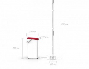 Швабра с отжимом Xiaomi Quange QJ030102