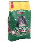 Сибирская кошка наполнитель 10л Лесной (древес.гранулы 10мм)