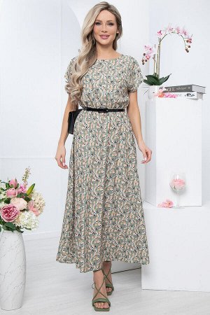 LT Collection Платье &quot;Кейтлин&quot; (светлый хаки) П5826