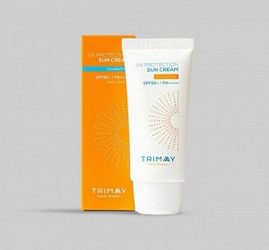 Trimay Солнцезащитный крем с коллагеном и аминокислотами  UV Protection Sun Cream SPF50+ PA++++  50 мл