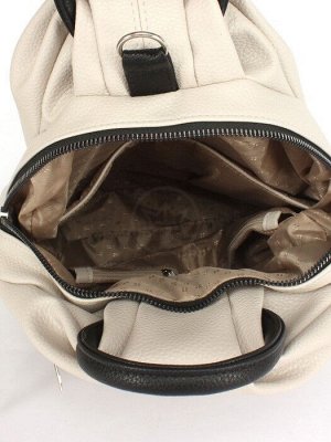 Рюкзак жен искусственная кожа ADEL-270 (change),  1отдел,  серый св/черный флотер 253927