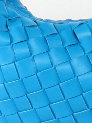 Сумка женская искусственная кожа BSK-21010-1 (плетенка),  1отдел,  голубой 255130