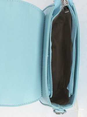 Сумка женская искусственная кожа Ch&K-2285,  1отд,  плечевой ремень,  голубой 255088