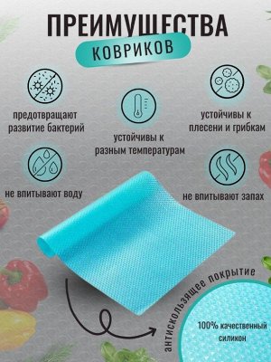 Антибактериальные коврики в холодильник