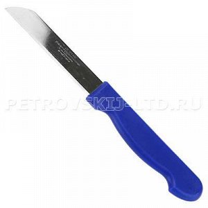 Нож для овощей 75мм из нержавеющей стали, цветная пластмассо