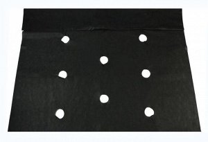 Упаковка Агротекс Чёрный Перфорированый М-80 Чёрный шир 1,6м/длина 20м