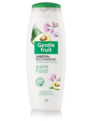 Ирис Gentle Fruit Шампунь -восстанов Тропический авокадо400