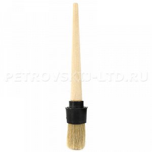 Кисть круглая малярная д22мм деревянная ручка (Россия)