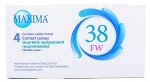Квартальные контактные линзы MAXIMA 38 FW 4л