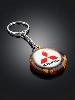 Янтарный брелок для автомобильных ключей «Митсубиси»