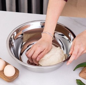 Миска из нержавеющей стали 28cm, , шт