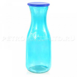 Бутылка стеклянная "Таити" 0,5л h20см с широким горлом д5,5с