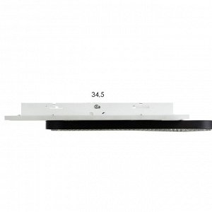 Светильник "Вилса" LED 156Вт бело-чёрный 50х50х7 см BayerLux