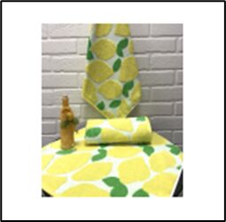 Кухонные полотенца (салфетки) Лимоны 45х45