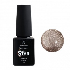 Гель-лак жемчужный Planet Nails, "Star" - 724, 8мл