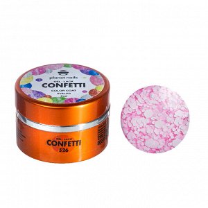 Гель-лак Planet Nails,"CONFETTI" - 526, 5 мл