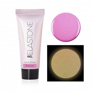 Полигель для наращивания ногтей акригель ELASTONE GEL (fluorescent), 18 мл №7044 RuNail