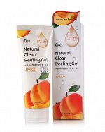 Пилинг-гель д/лица с экстр. абрикоса Apricot Natural Clean Peeling Gel, Ekel, Ю.Корея, 100г