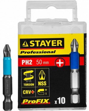 Биты STAYER "PROFESSIONAL" ProFix Phillips