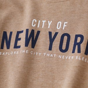 Свитшот коричневый New York
