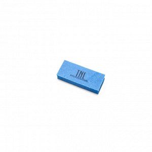 Баф для ногтей TNL medium голубой в индивидуальной упаковке