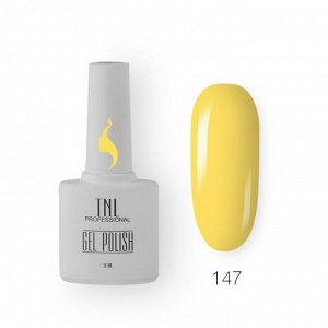 Гель - лак TNL 8 Чувств №147 лимонный пломбир, 10мл