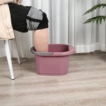 Массажная ванночка для ног (розовый)