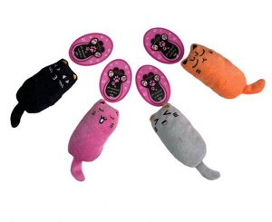 Pet Fashion Игрушка для кошек Котята с кошачьей мятой, 15см