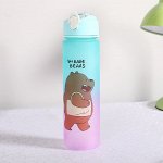 Спортивная бутылка, 800ML,трубочки нет