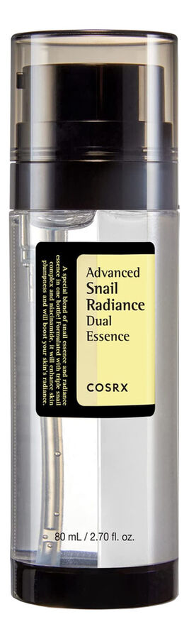 Двухфазная эссенция-сыворотка с муцином улитки Advanced Snail Radiance Dueal Essence 80 мл