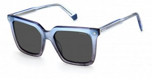 Солнцезащитные очки премиум качества, женские POLAROID PLD 4115/S/X WS6 M9