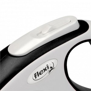 Flexi Рулетка д/соб Comfort S 5м до 15кг Черная (лента)